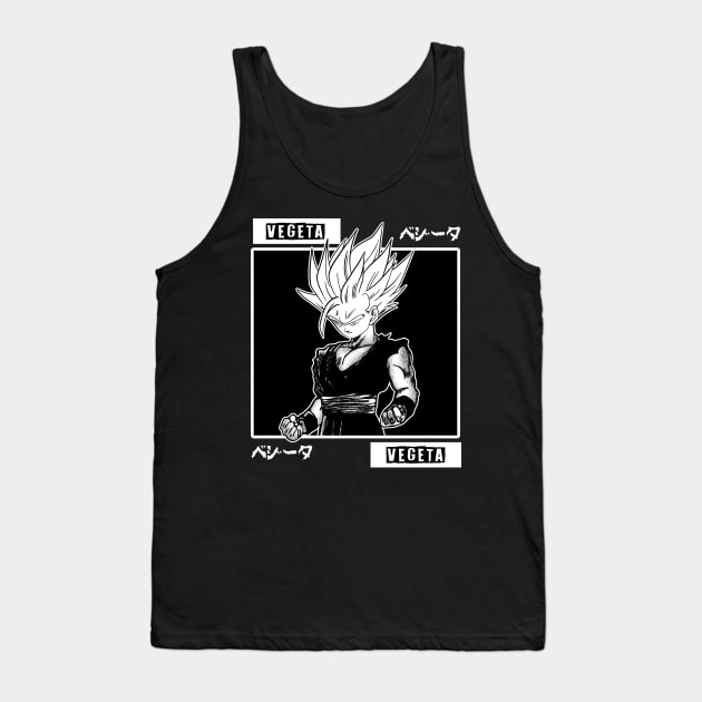 Vegeta 4 Tank Top by kenyangsekali